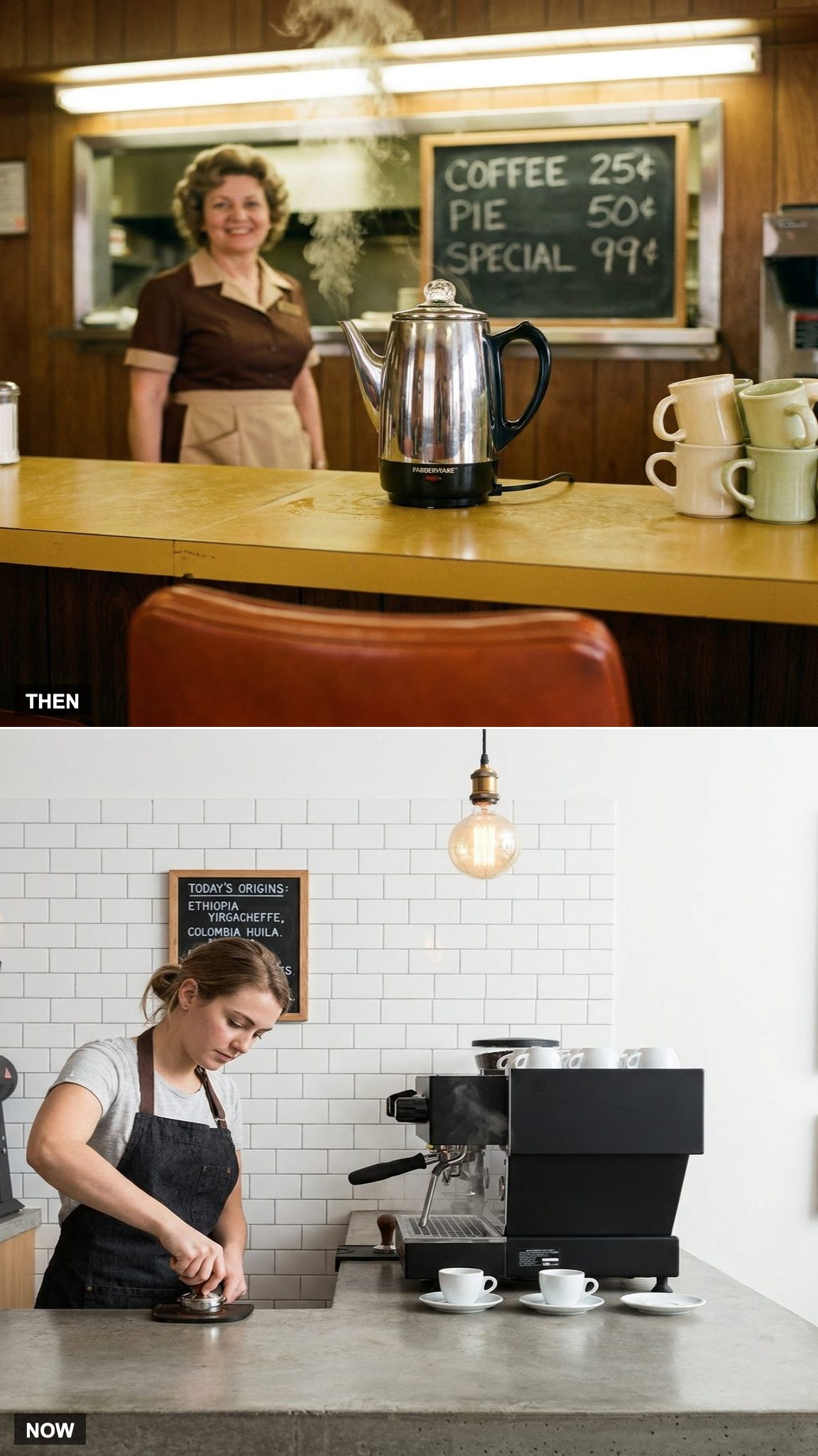 The Percolator's Slow Bubble vs. The Espresso Machine's Hiss
