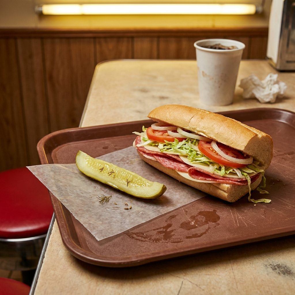 The Pickle Spear That Came With Every Sandwich Whether You Asked for It or Not