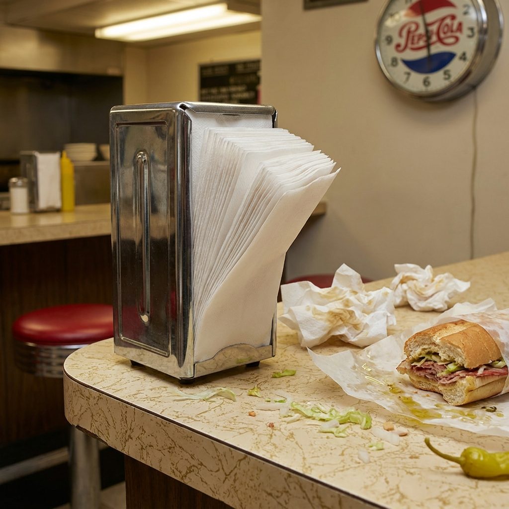 The Pile of Napkins You Grabbed Because You Already Knew What Was Coming