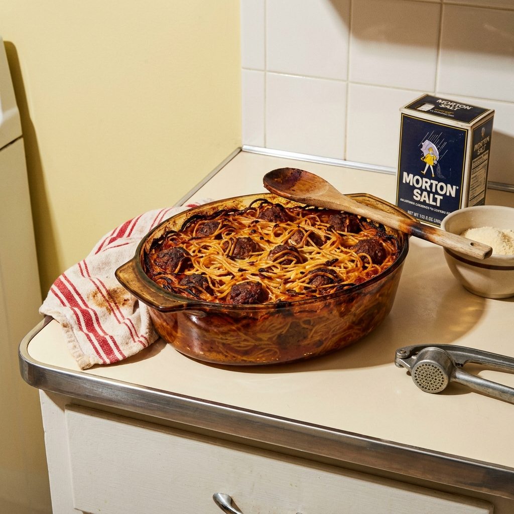 The Pyrex Baking Dish That Never Fully Came Clean