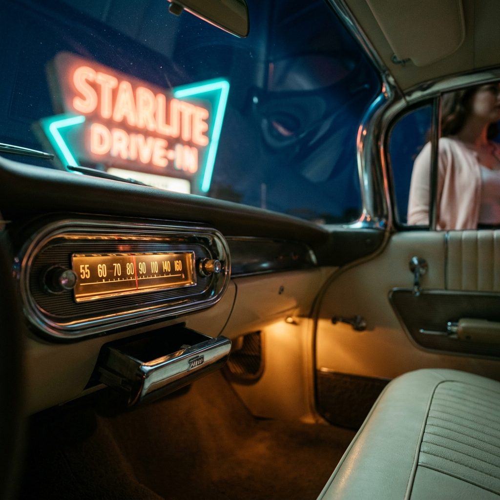 The Radio in the Dashboard Tuned to the AM Station Playing Only Slow Songs After Nine