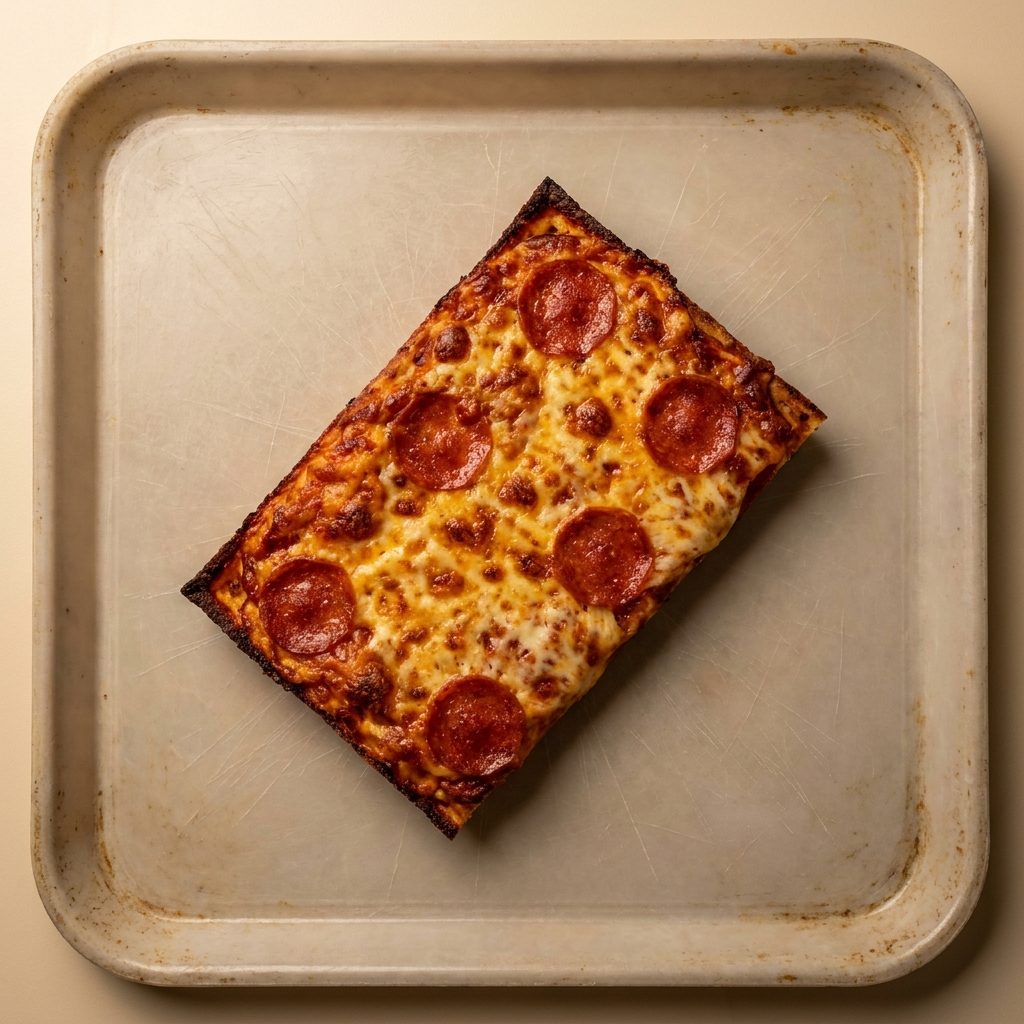 The Rectangle Pizza That Existed Only in Cafeterias