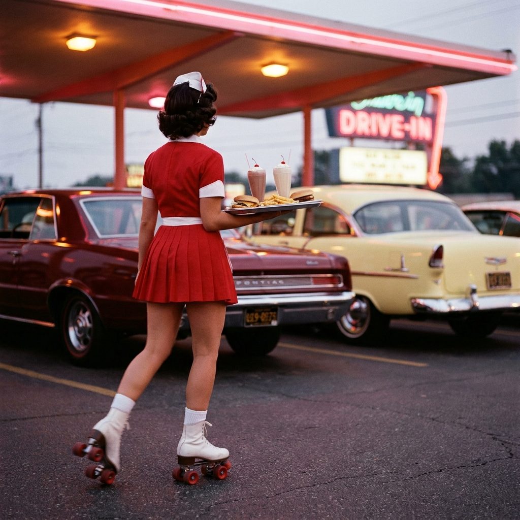 The Roller Skates That Turned Every Carhop Into a Minor Celebrity