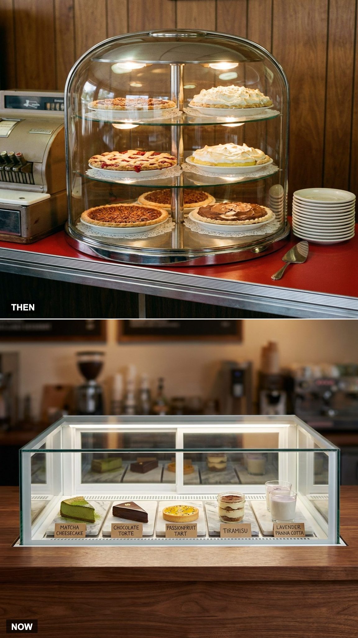 The Rotating Pie Case Meets the Gourmet Dessert Display