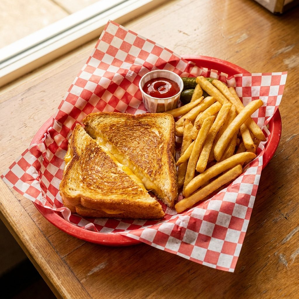 Sandwich Basket: Roughly 85 Cents in 1972