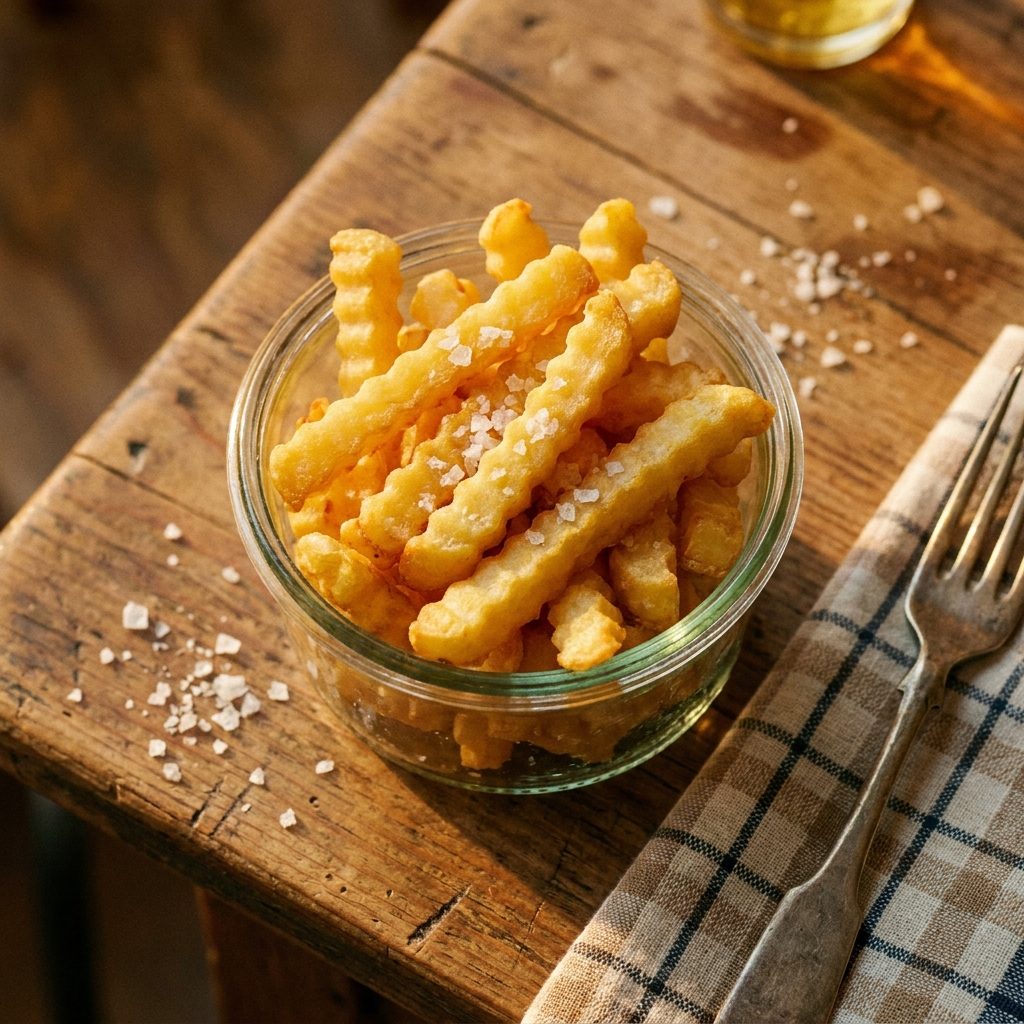 Side of French Fries: Around 25 Cents in 1972