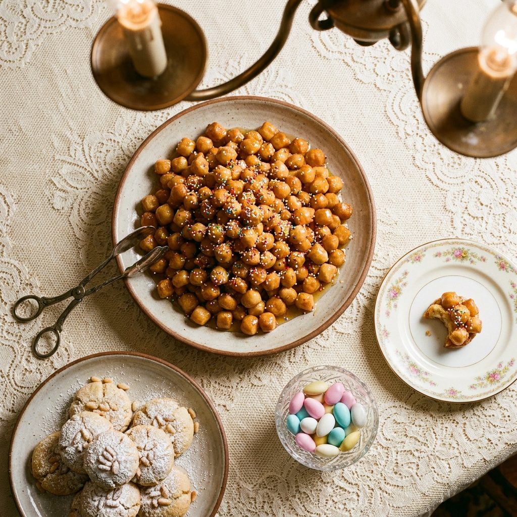 The Struffoli or Pignoli Cookies That Only Came Out for Company
