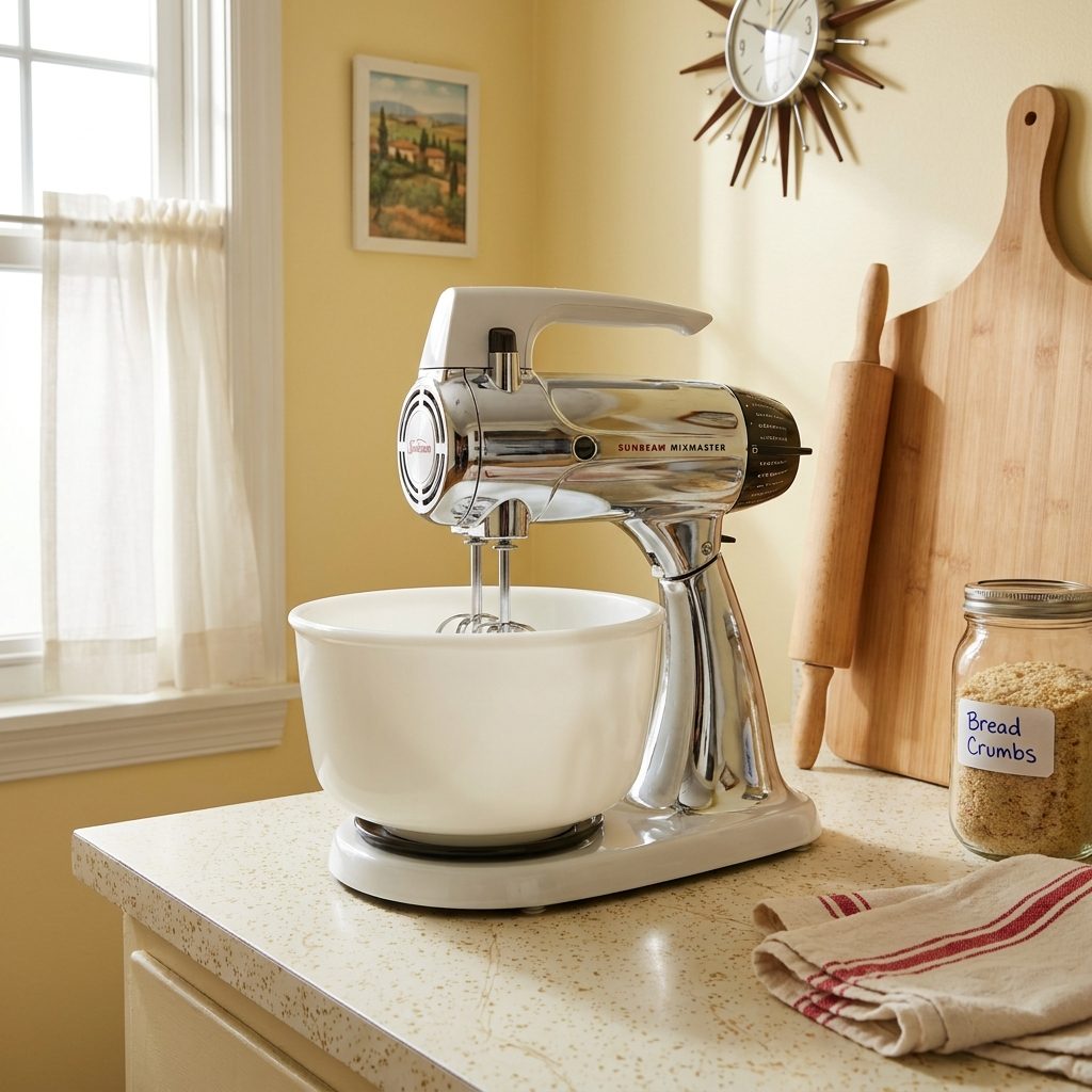 The Sunbeam Mixmaster on the Counter That Never Got Put Away