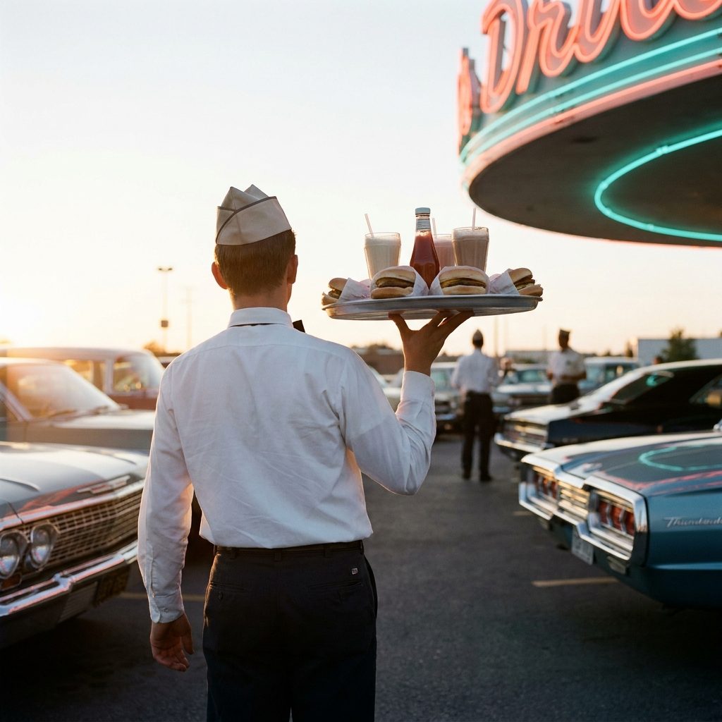 The Tray Boy Who Balanced Six Orders Like It Was Nothing