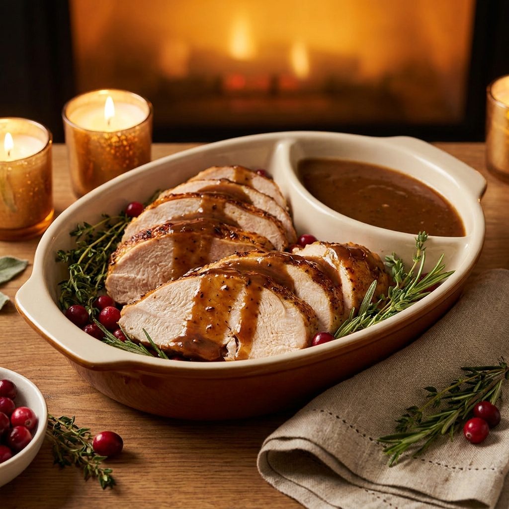 Turkey With Gravy That Tasted Like a Weeknight Thanksgiving