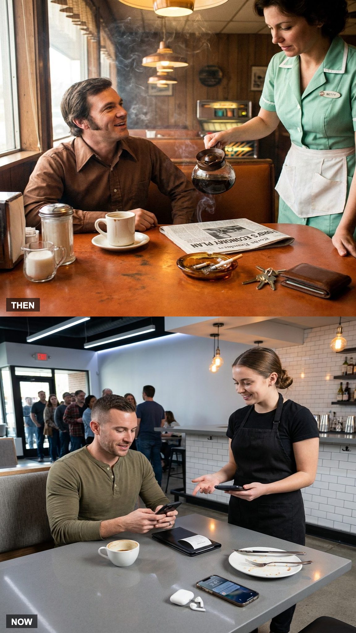 The Two-Hour Coffee vs. the Fifteen-Minute Turn