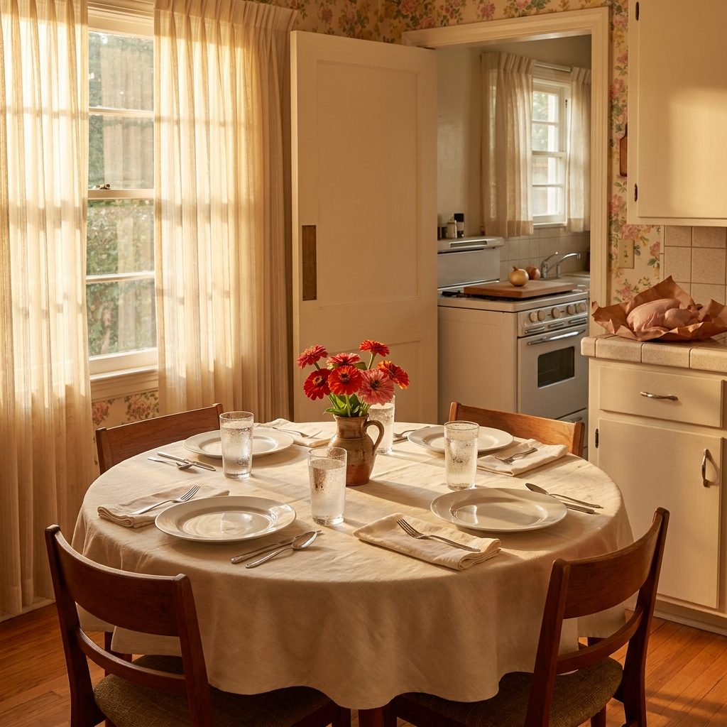 Setting the Table Before Cooking Begins