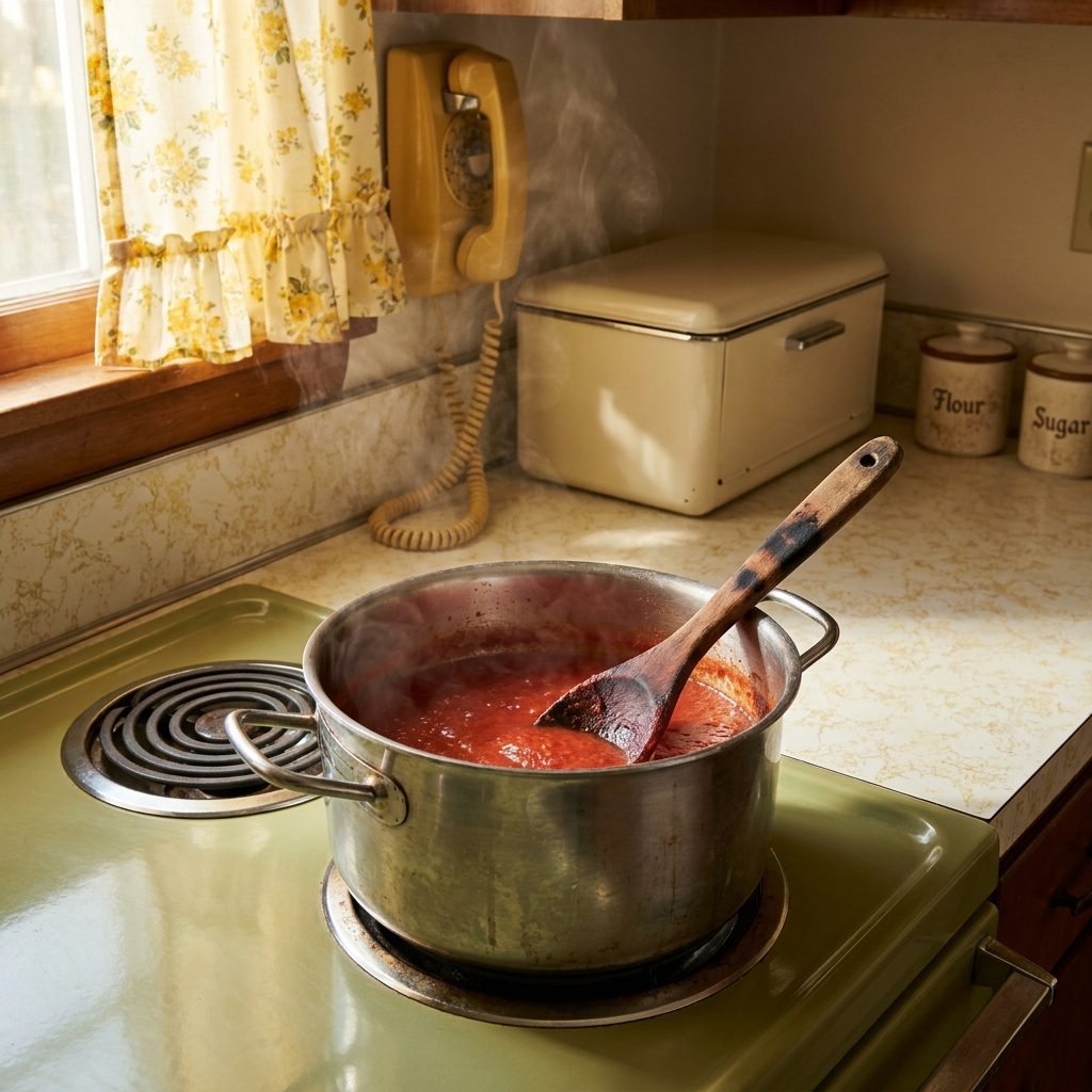 The Wooden Spoon That Lived in the Sauce Pot and Nowhere Else