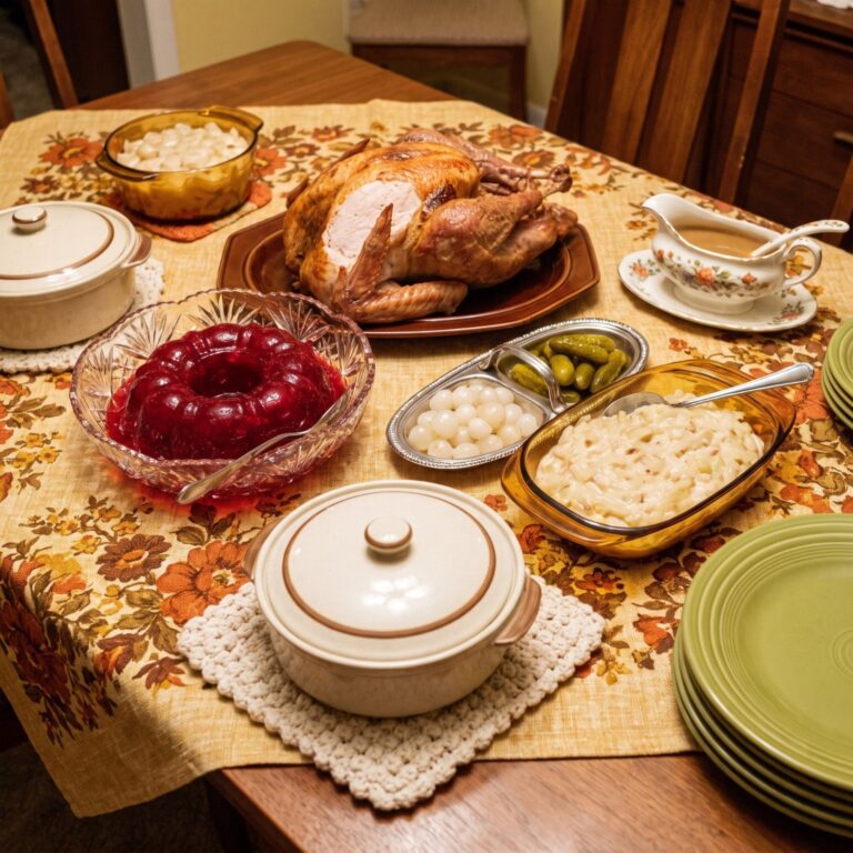 34 Things a Thanksgiving Table Had in 1975 That Nobody Under 40 Has Ever Tasted