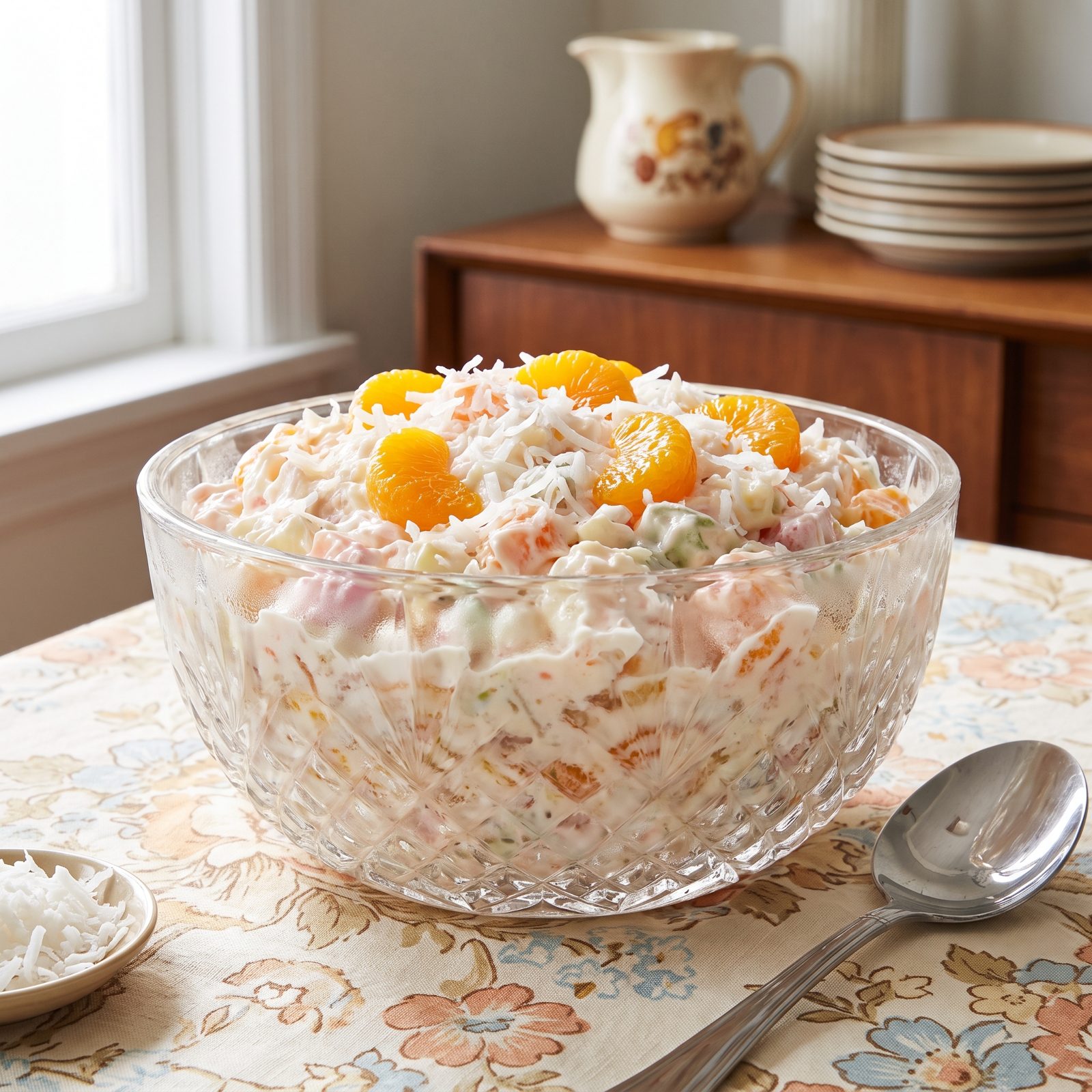Ambrosia With Coconut and Mandarin Oranges