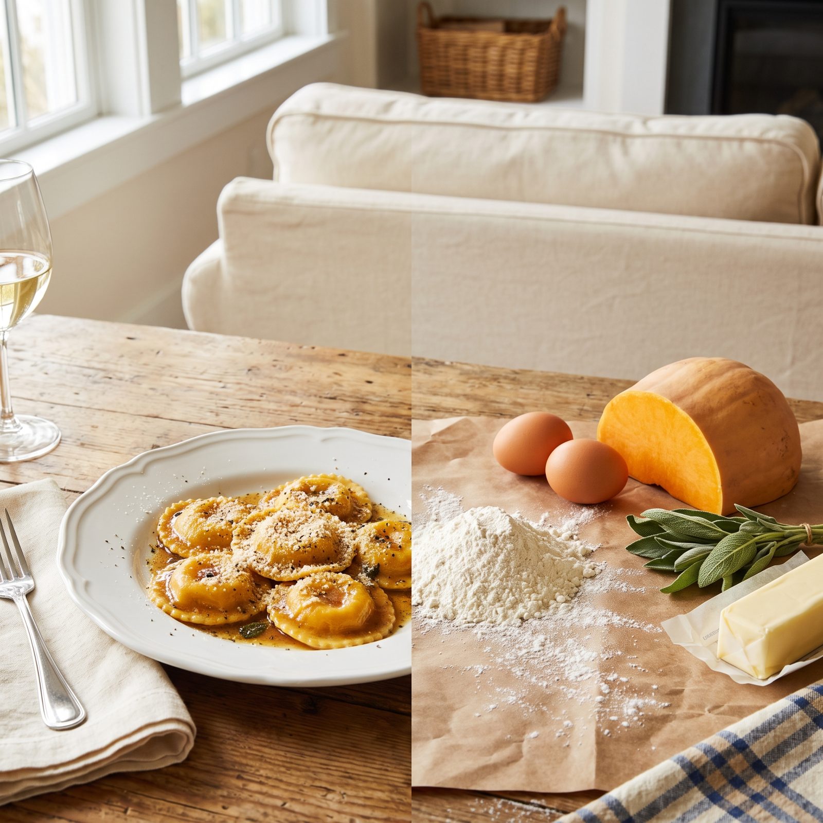 Butternut Squash Ravioli: You're Paying Someone Not to Own a Pasta Roller