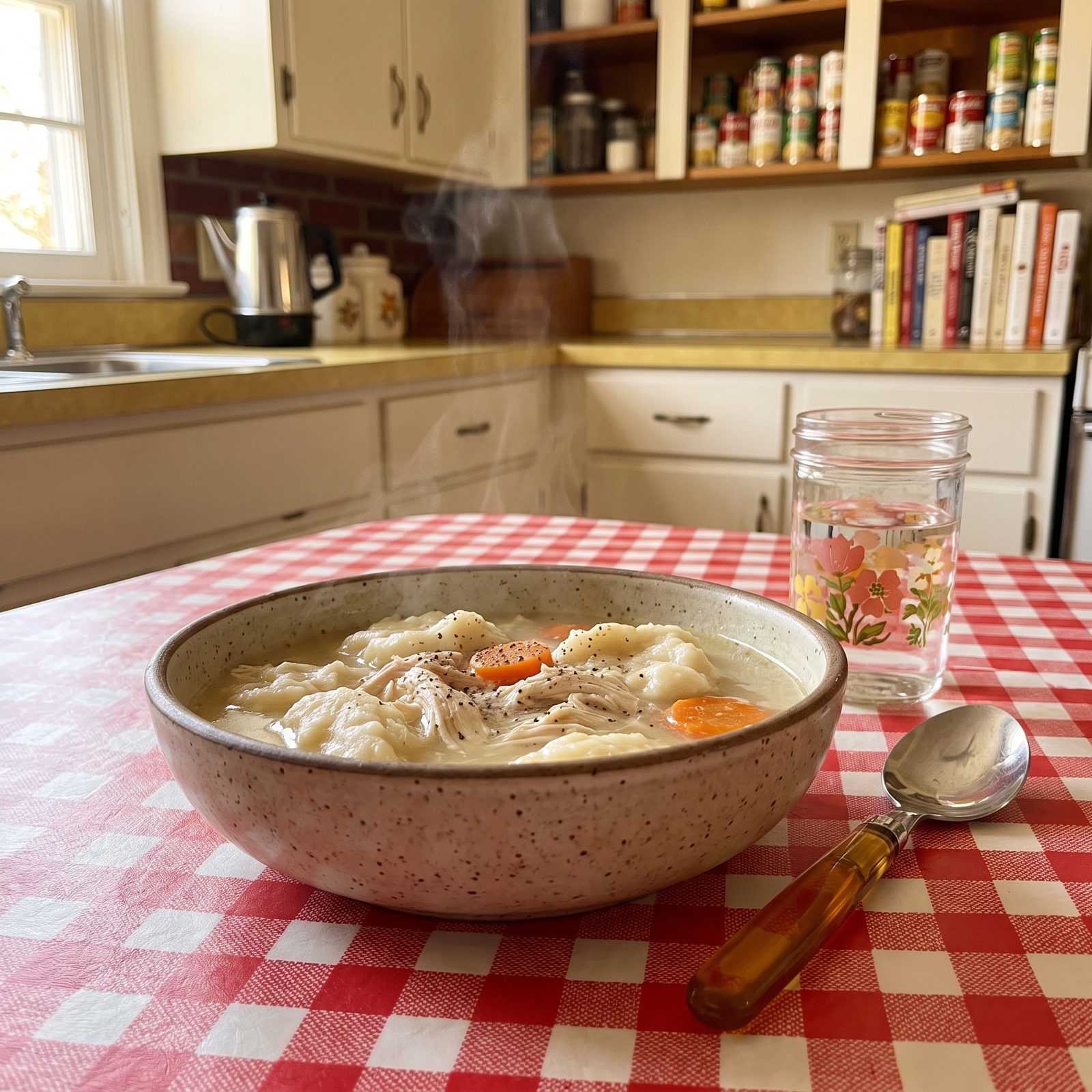 Chicken and Dumplings Built From Sunday's Leftover Bird