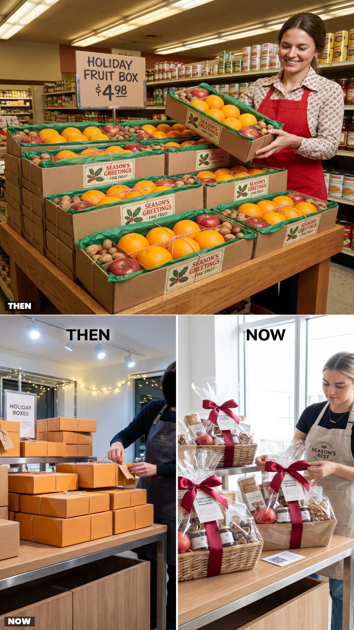 Christmas Fruit Gifts: Orange-and-Nut Boxes vs. Curated Produce Hampers