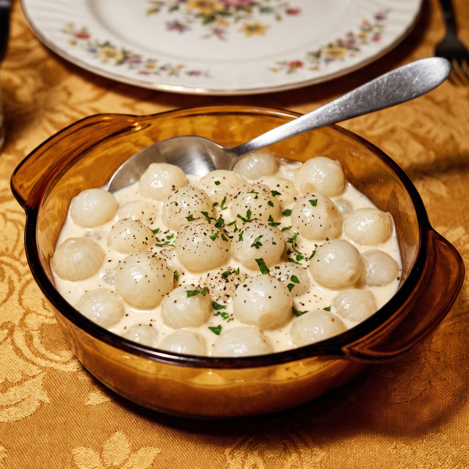 Creamed Pearl Onions