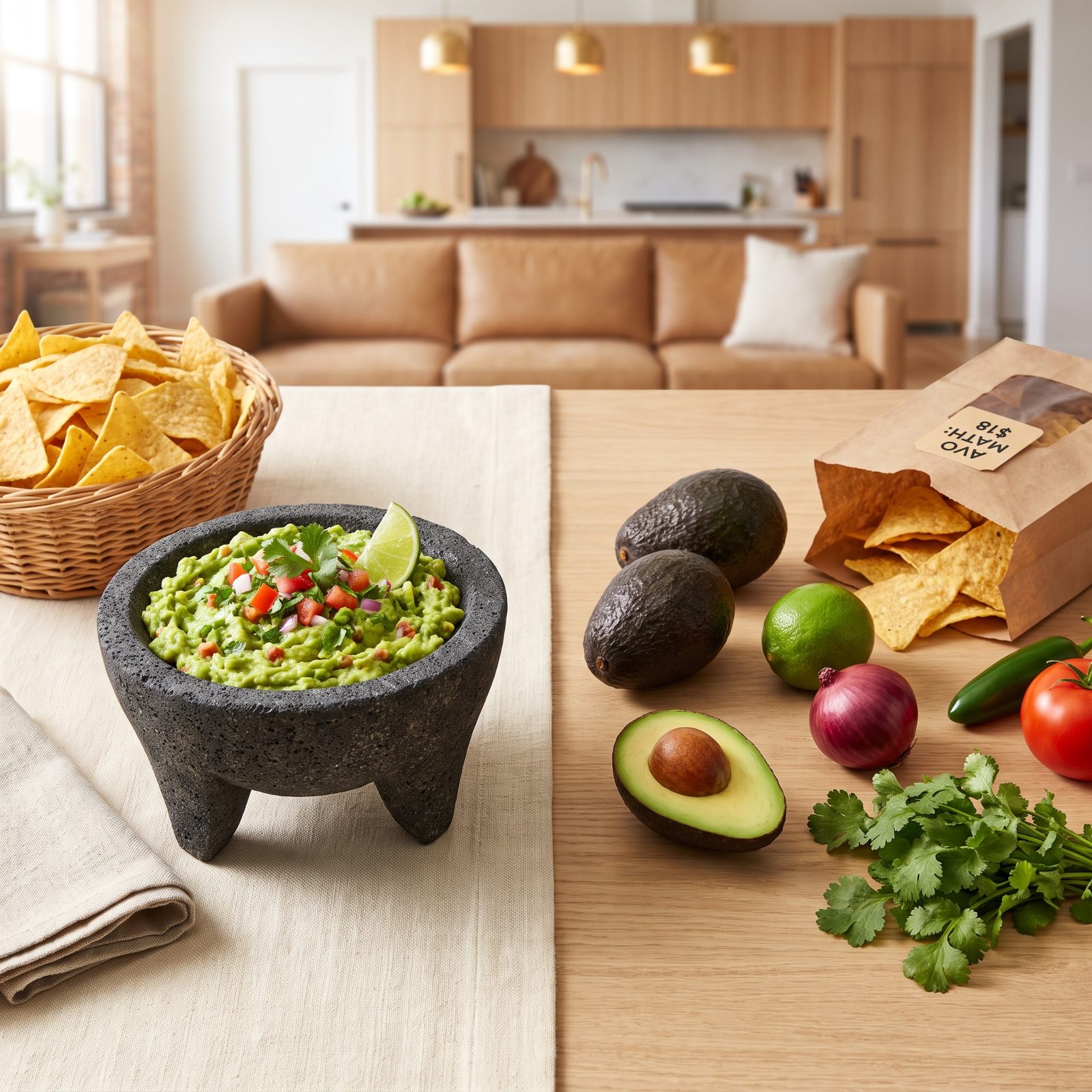 Guacamole With Tortilla Chips: The Avocado Math That Makes You Wince