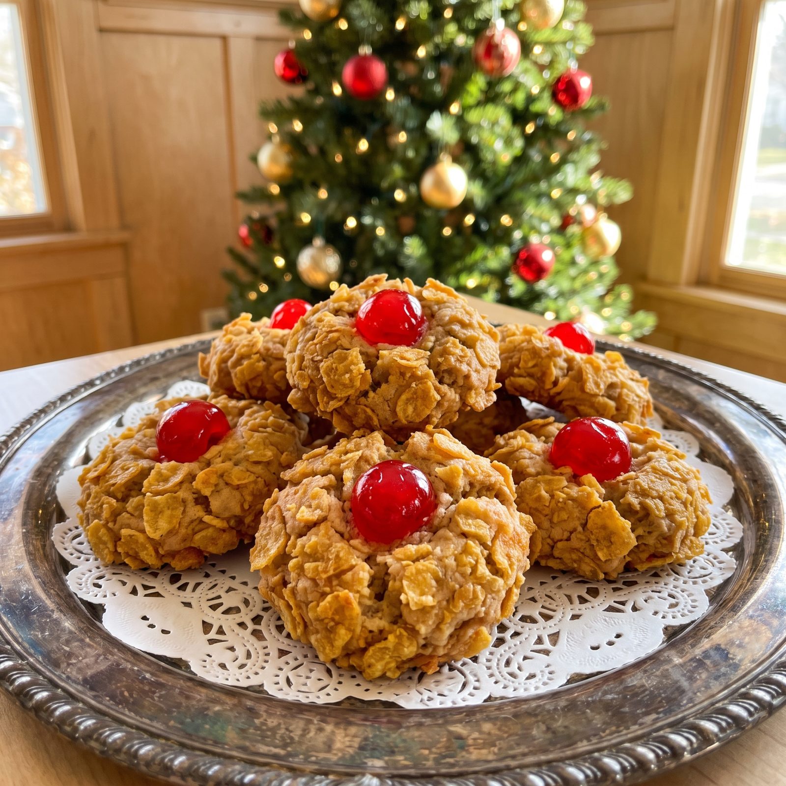 Kellogg's Cherry Winks Rolled in Cornflakes