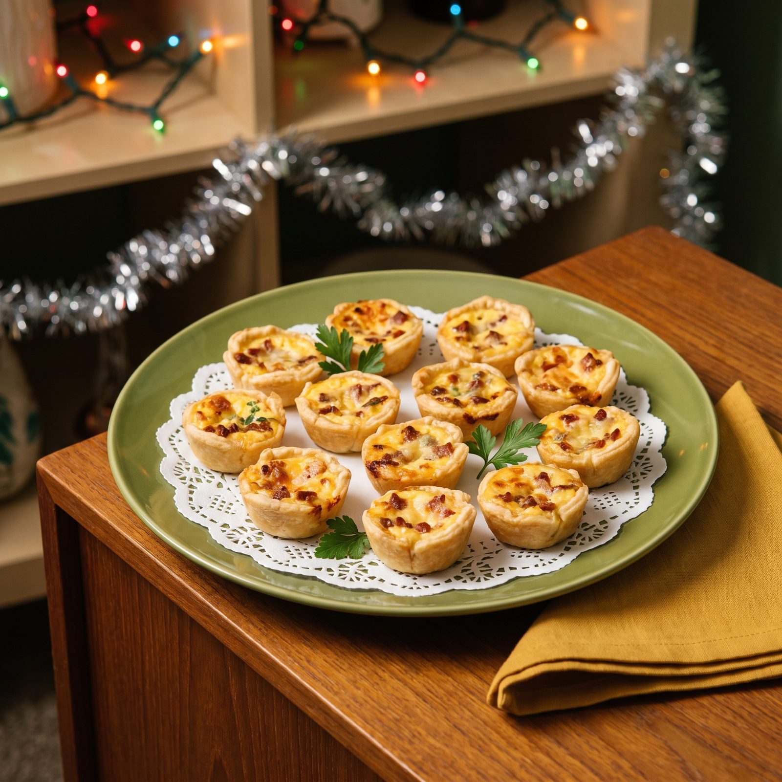 Mini Quiche Lorraine Bites, Warm From the Muffin Tin