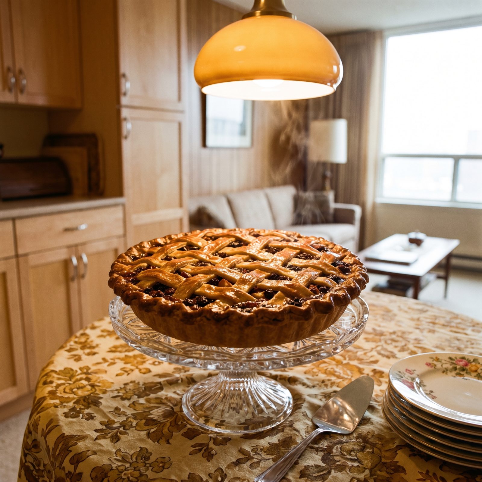 Old-Fashioned Mincemeat Pie With a Lattice Top