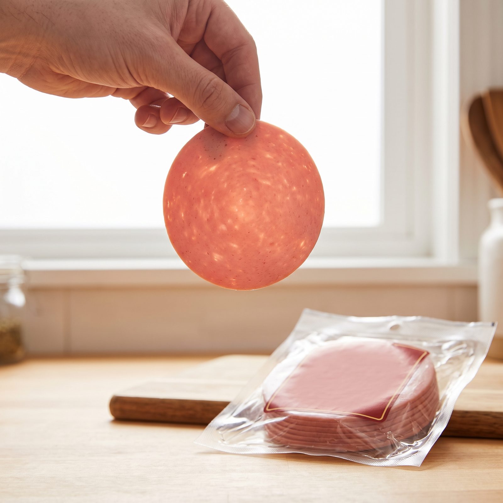 A Package of Sliced Bologna