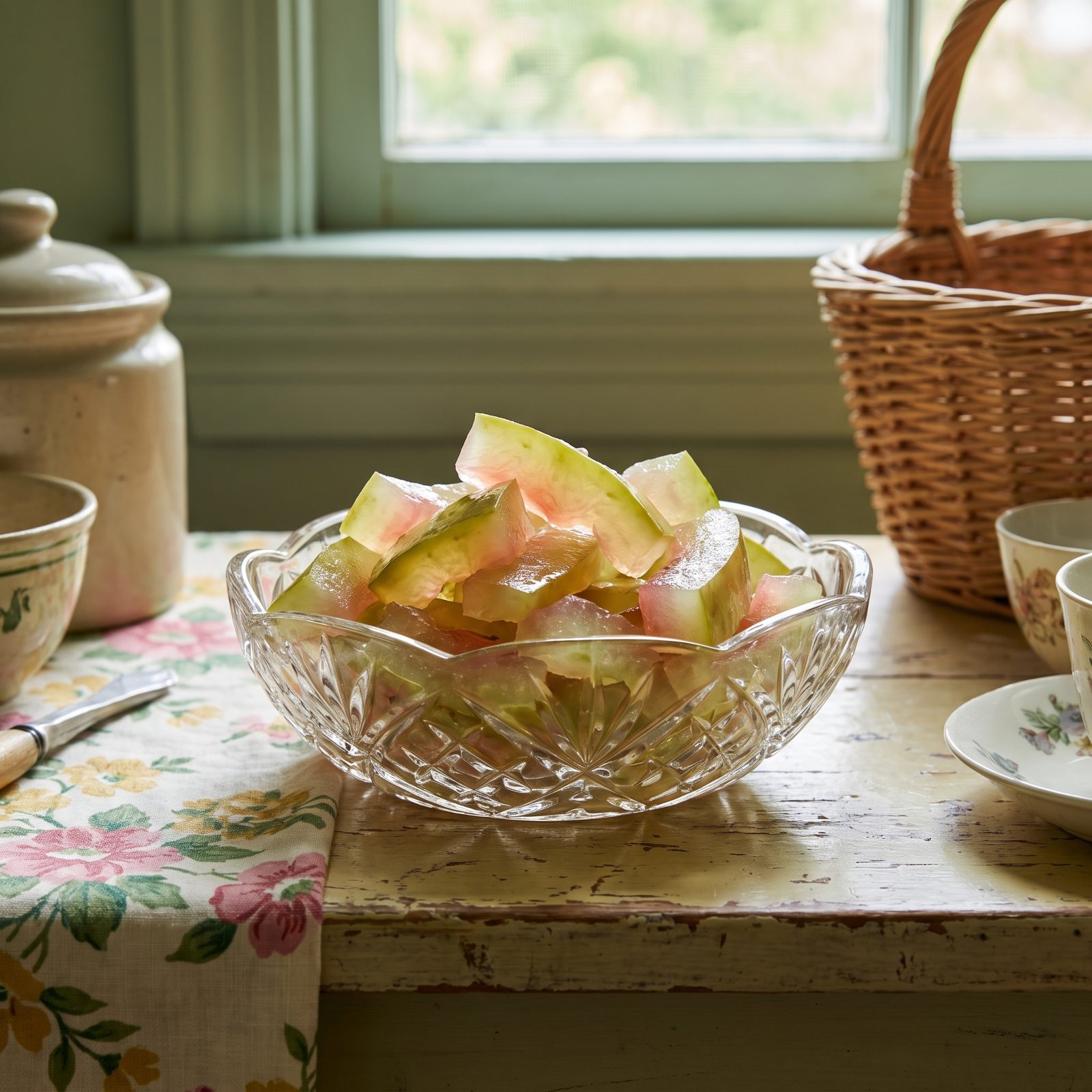 Pickled Watermelon Rind