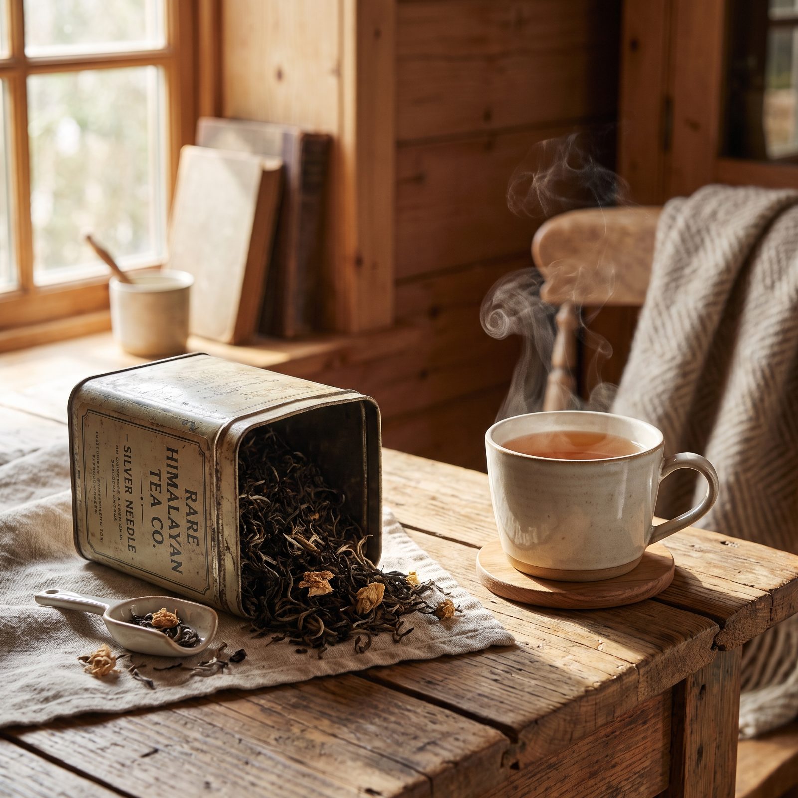 A Tin of Rare Loose-Leaf Tea
