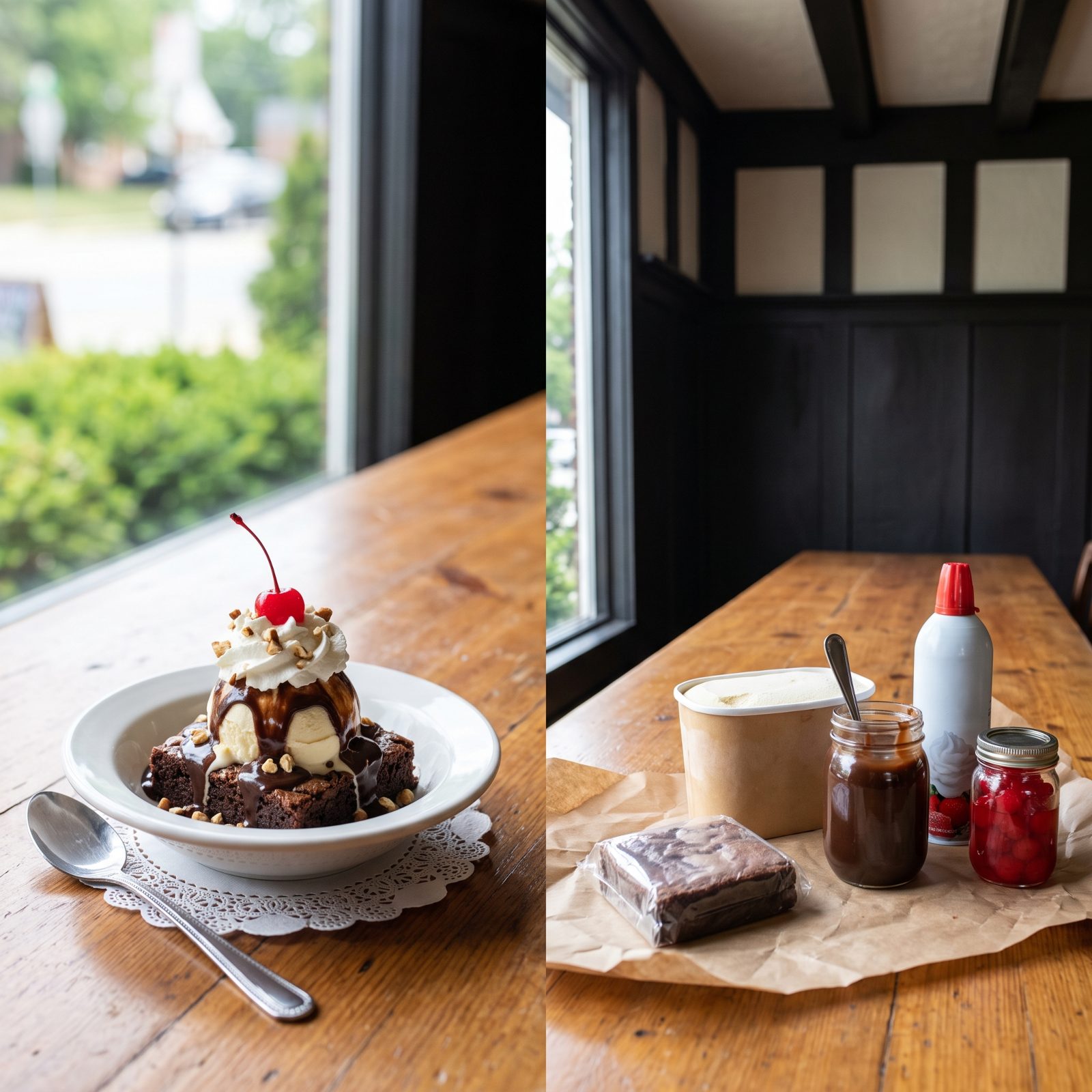 Warm Brownie Sundae: The Cheapest Ingredients, the Fattest Margin