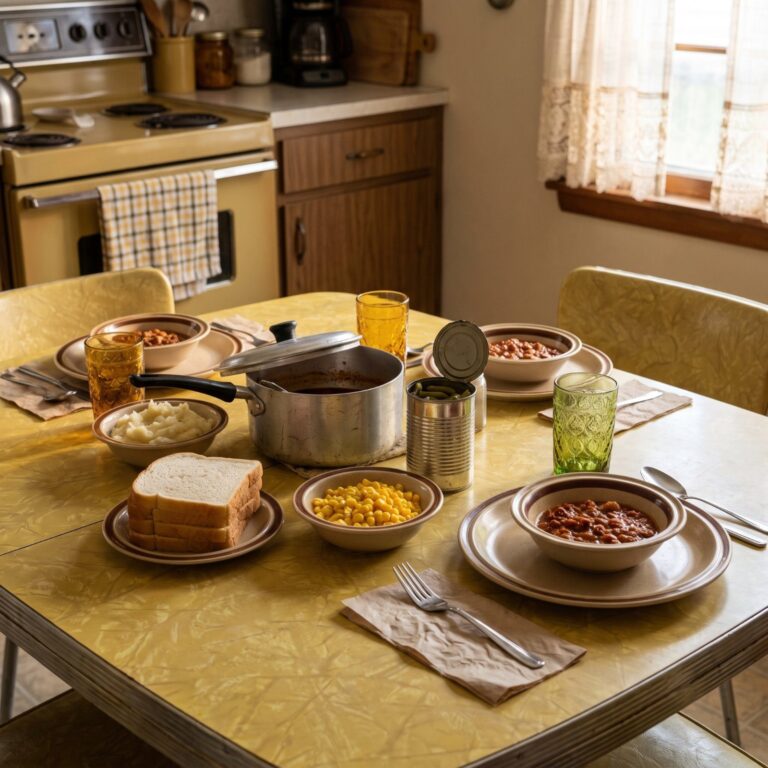 What Dinner Looked Like the Night Before Payday in 1970. 30 Budget-Friendly Meals Every Family Knew