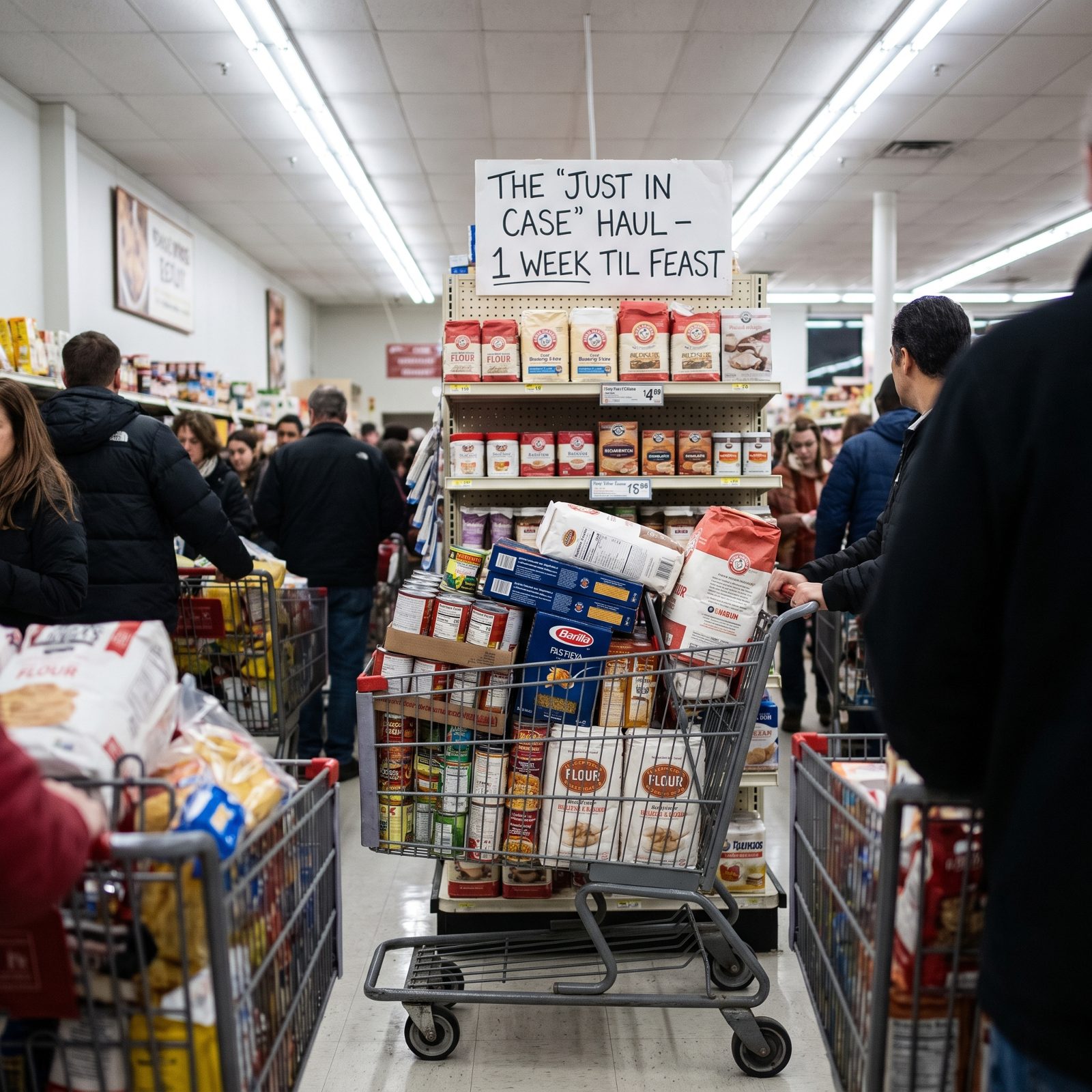 1 Week Out: Shop for Pantry Staples