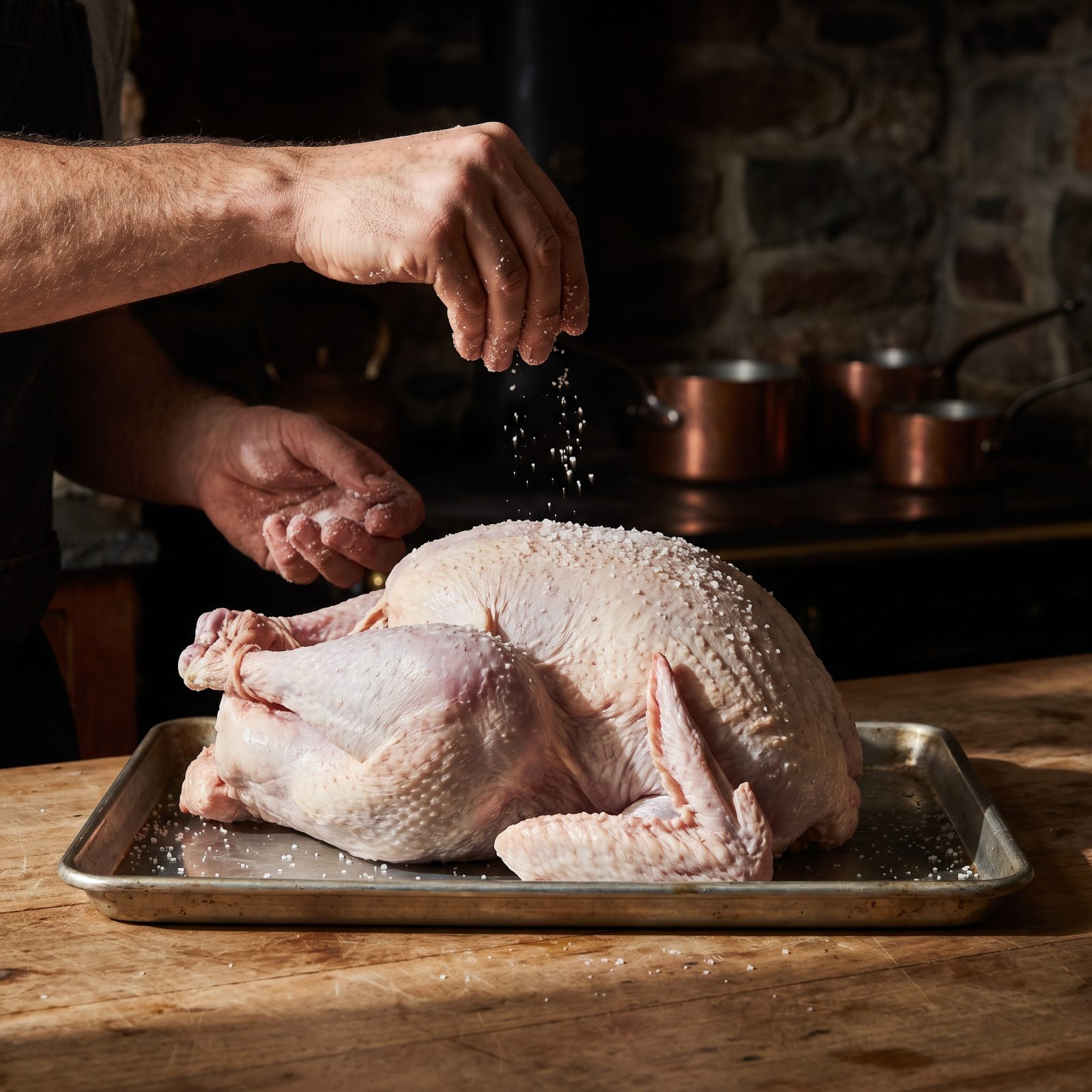 3 Days Out: Begin Dry-Brining the Turkey