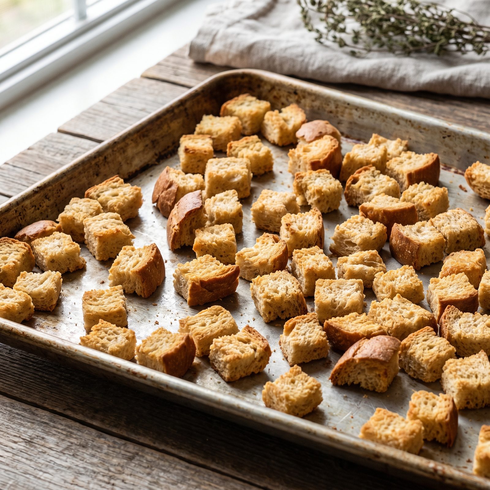 5 Days Out: Dry the Stuffing Bread