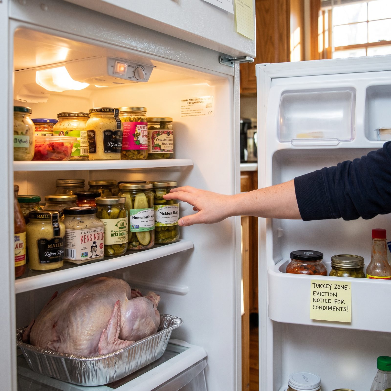 6 Days Out: Clear Refrigerator Space