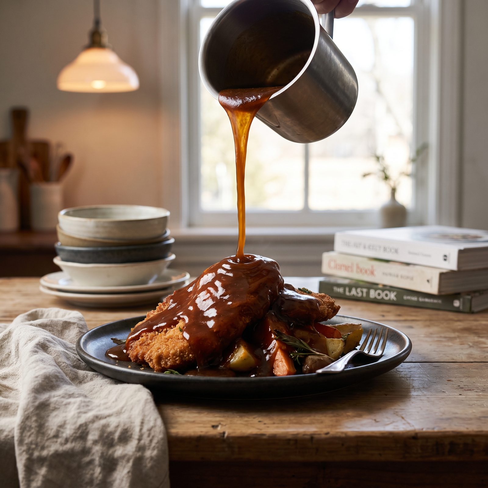 Anything Smothered in an Unexplained House Sauce