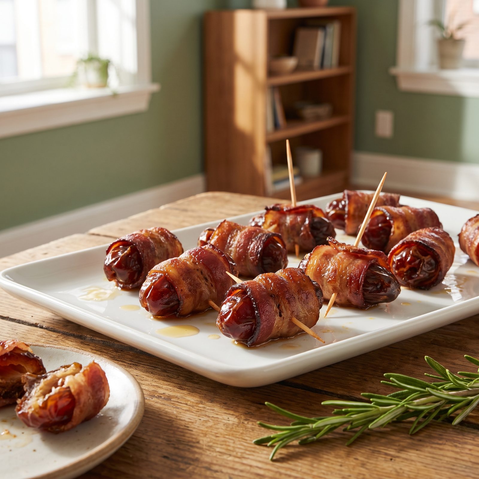 Bacon-Wrapped Dates