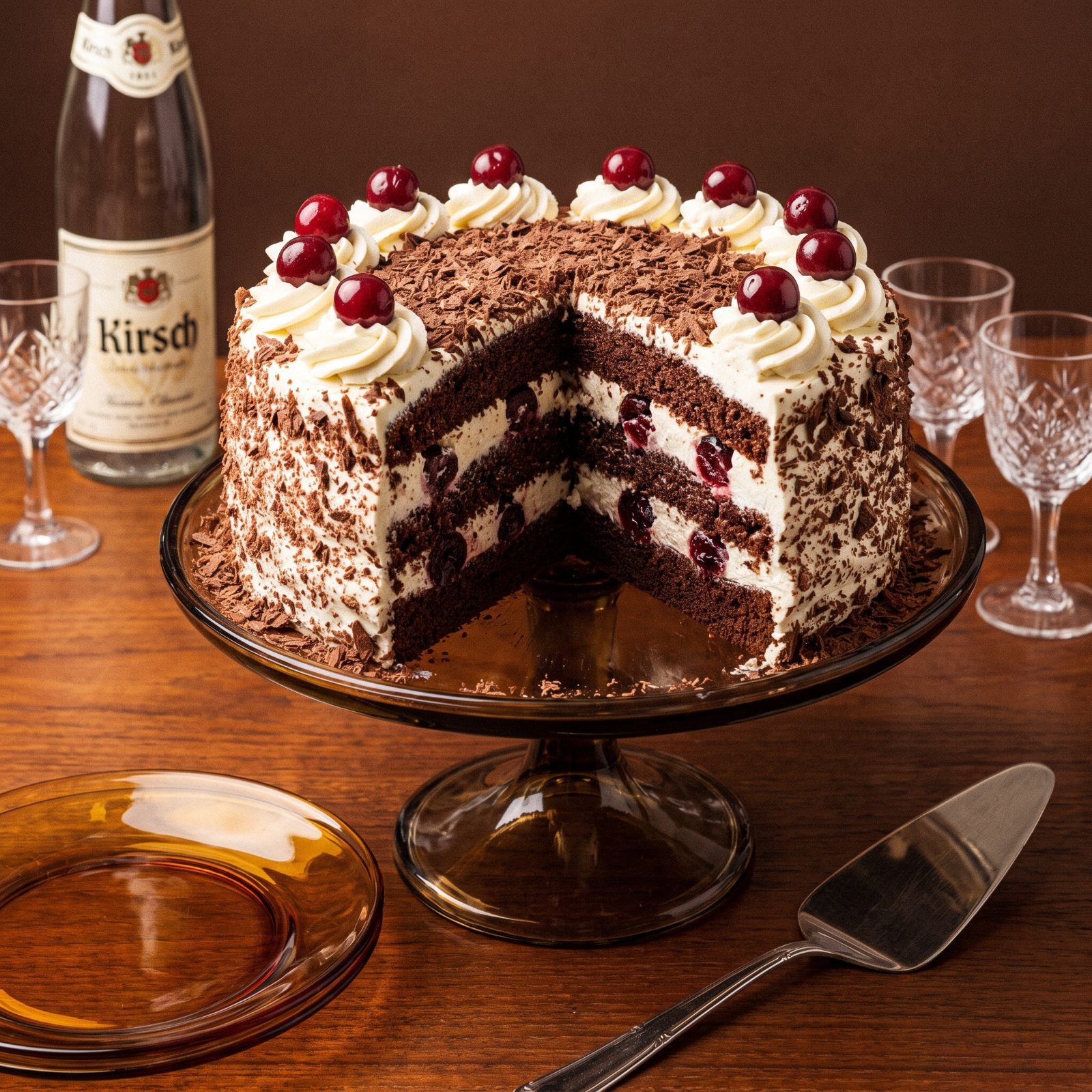 Black Forest Cake, the Centerpiece That Showed Off