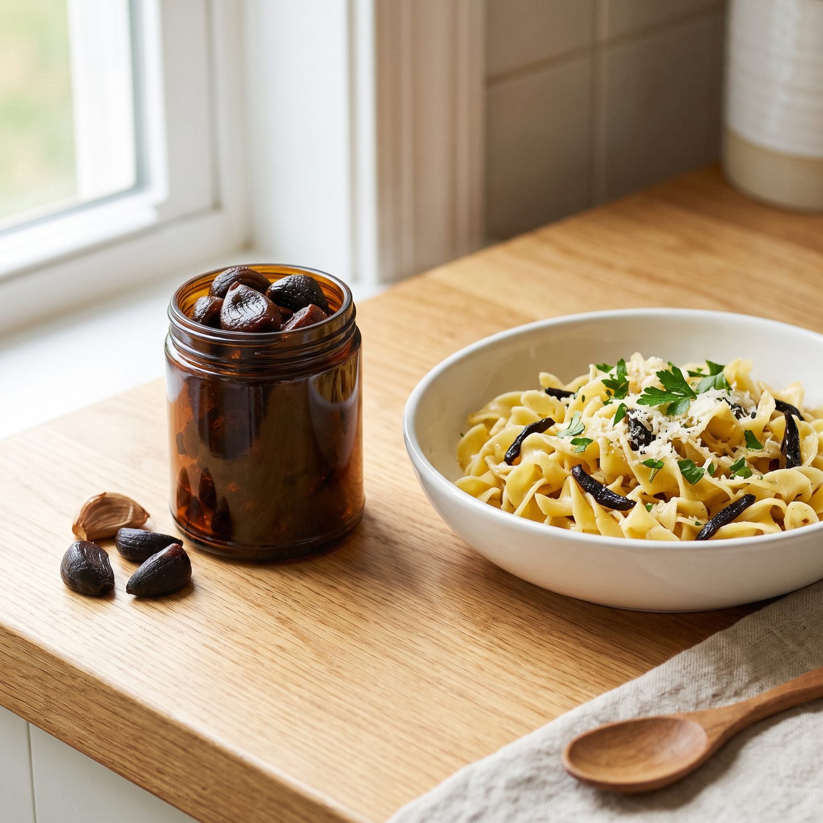 Black Garlic for Ready-Made Sweet-Savory Depth
