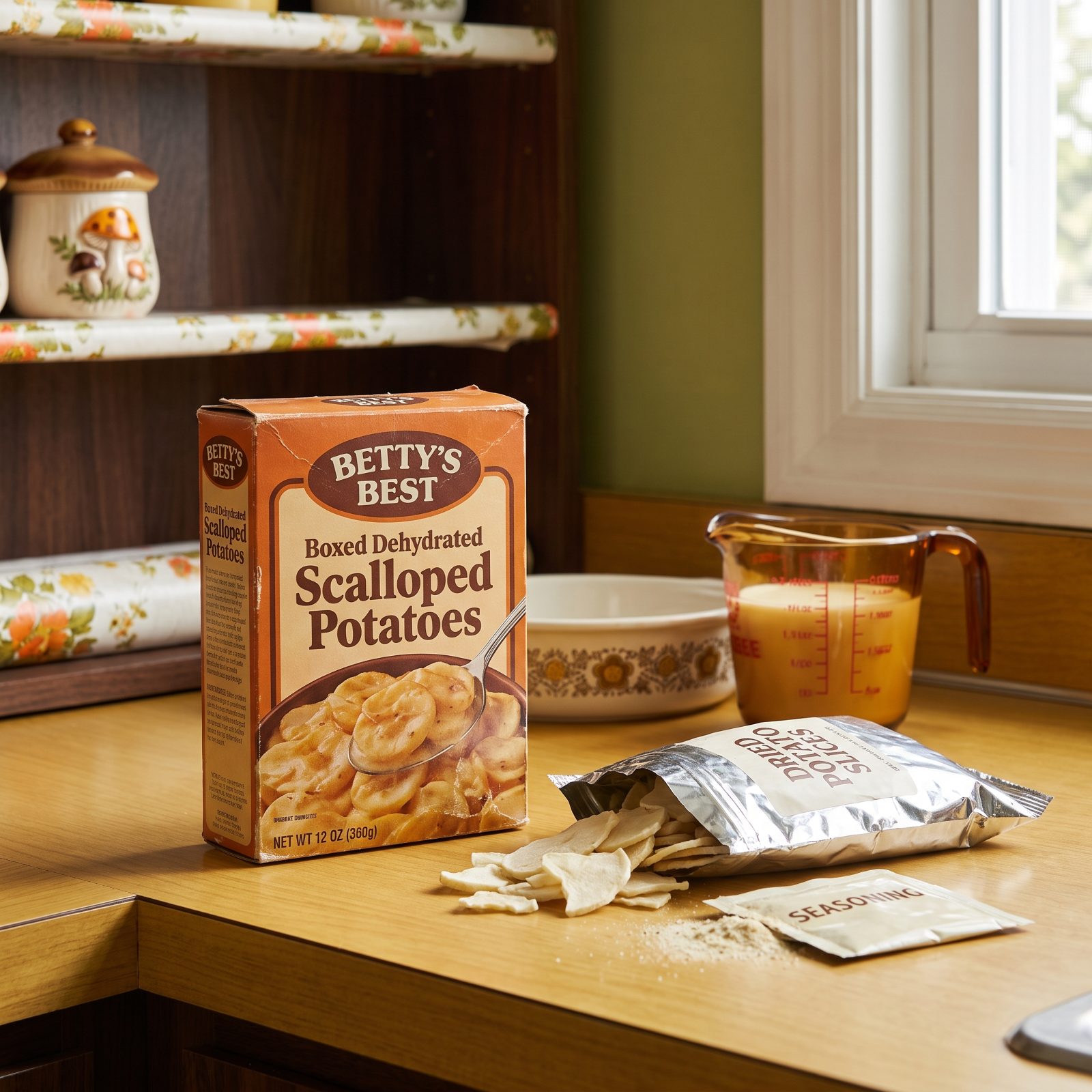 Boxed Dehydrated Scalloped Potatoes, the Side Dish That Came Flat
