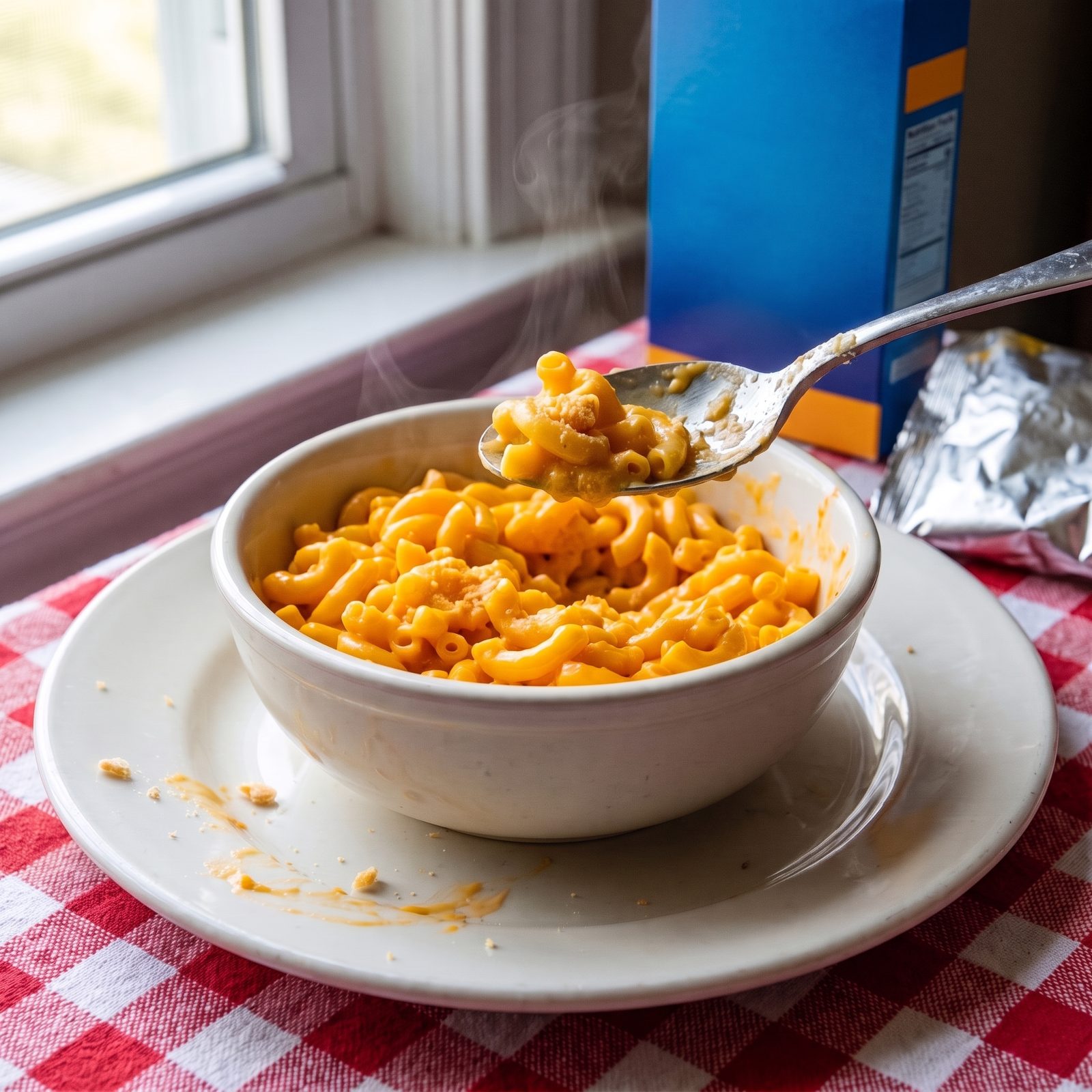 Boxed Macaroni and Cheese, Made the Wrong Way on Purpose