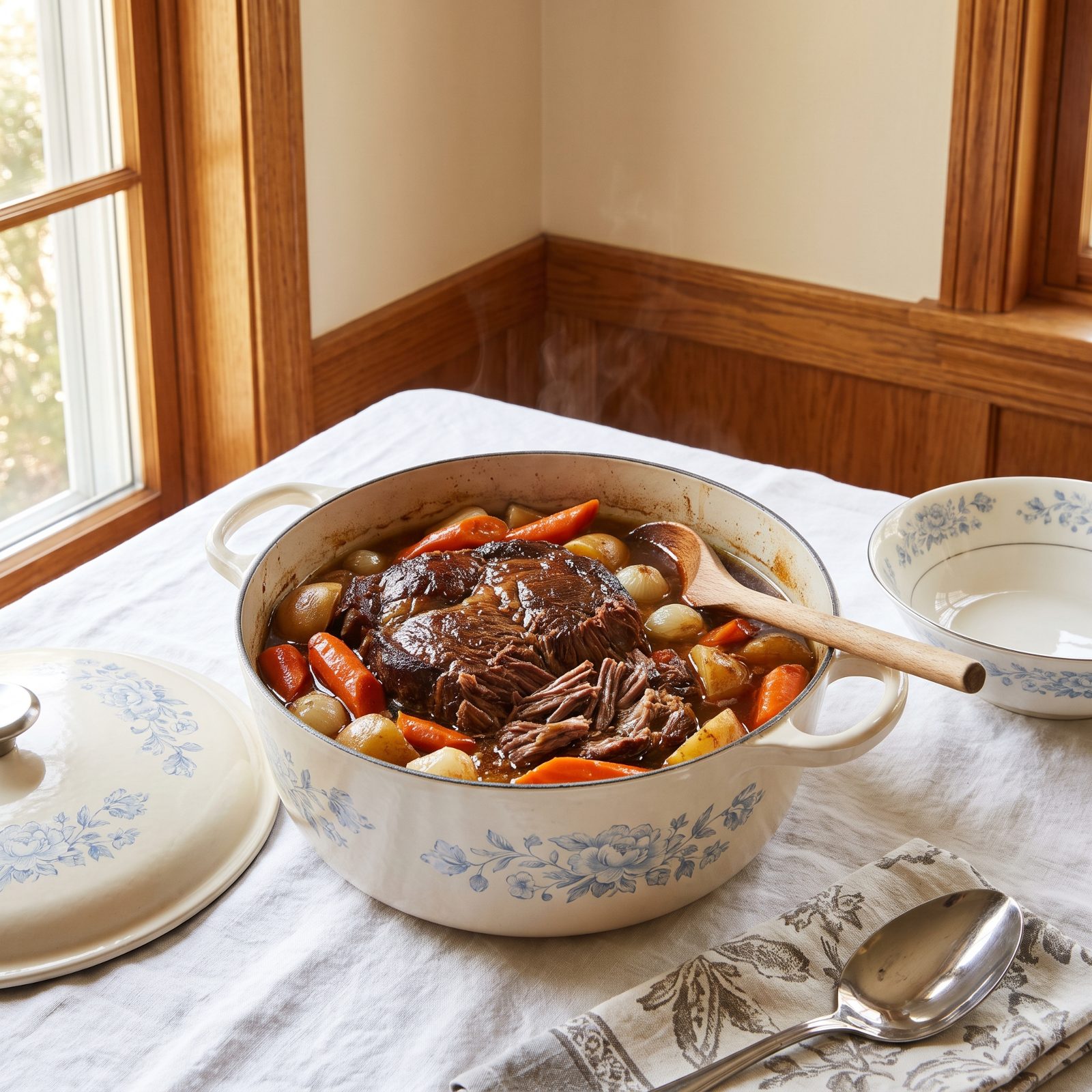 Braised Pot Roast With Carrots