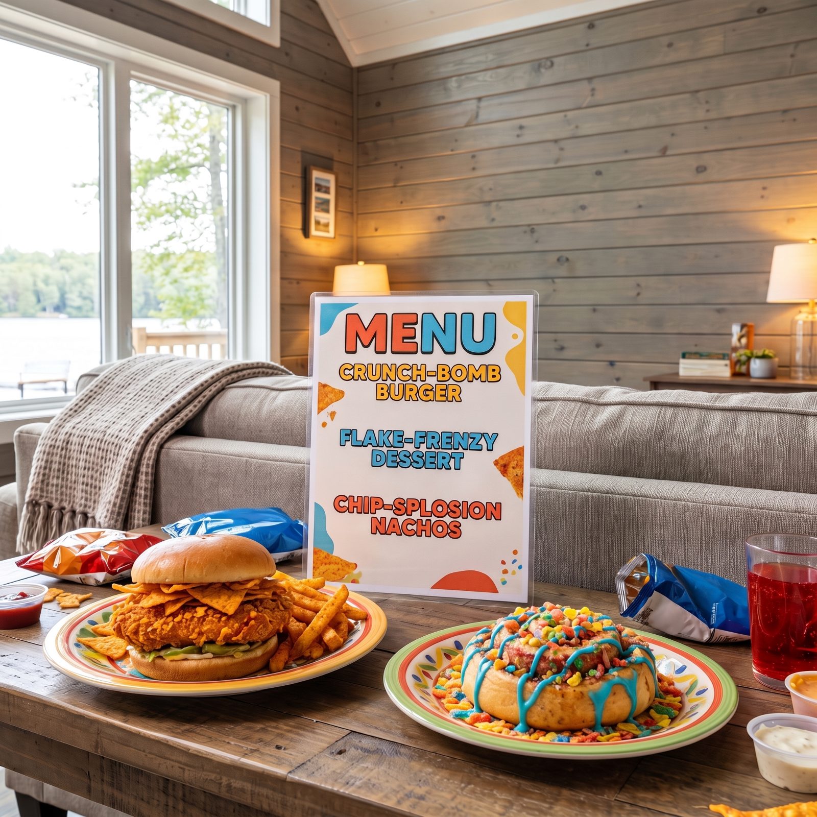 Branded Snack Foods as the Main Selling Point of Multiple Dishes