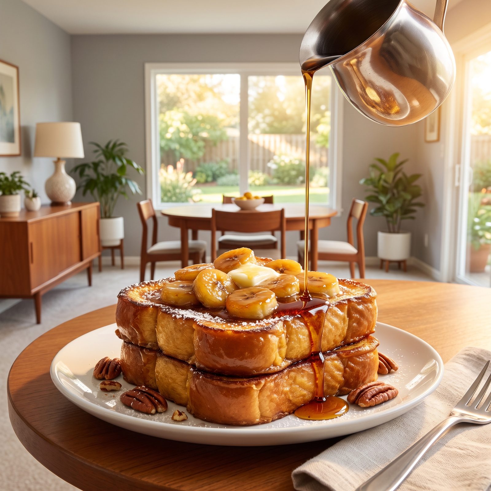 Brioche French Toast With Caramelized Bananas