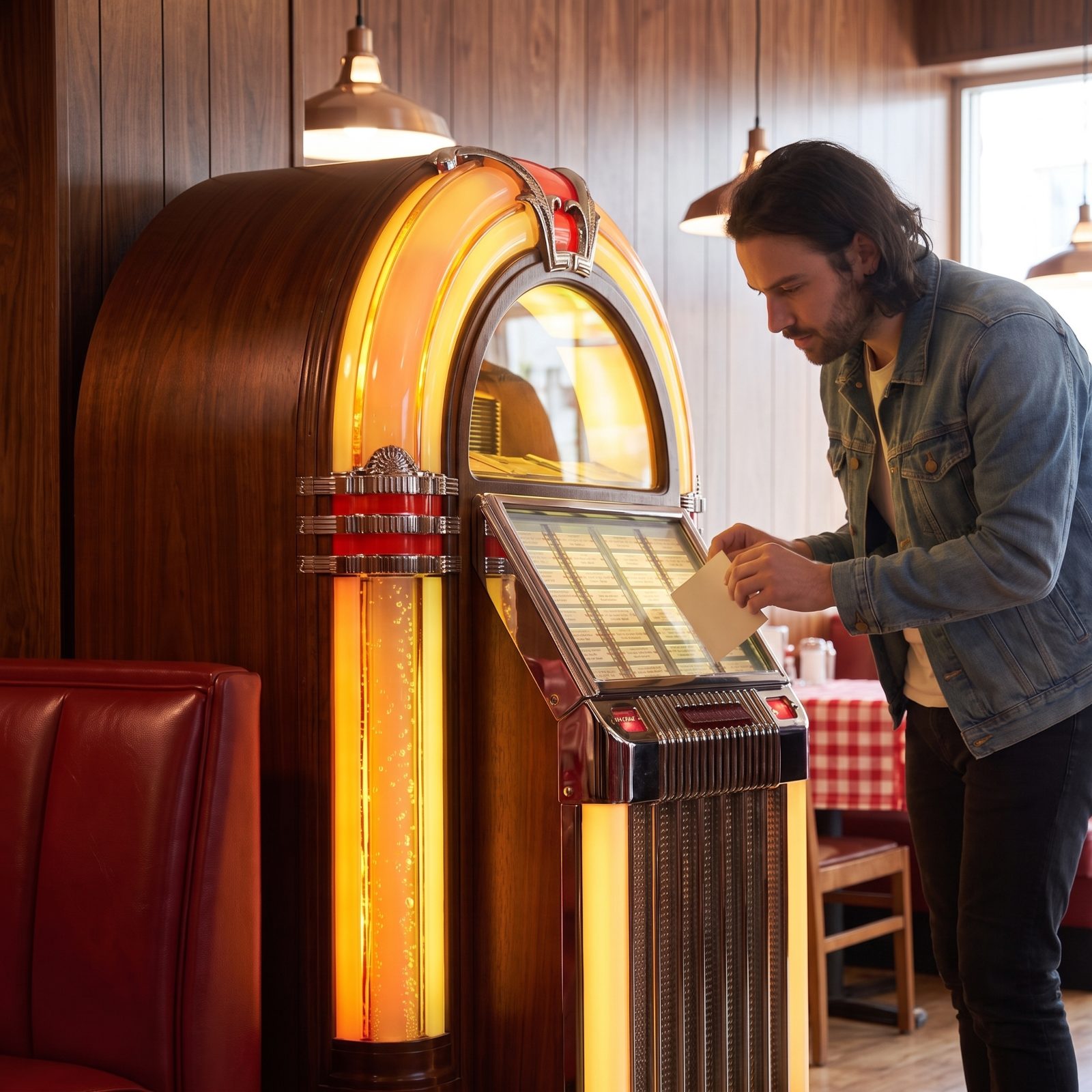 A Bubbling Amber Jukebox