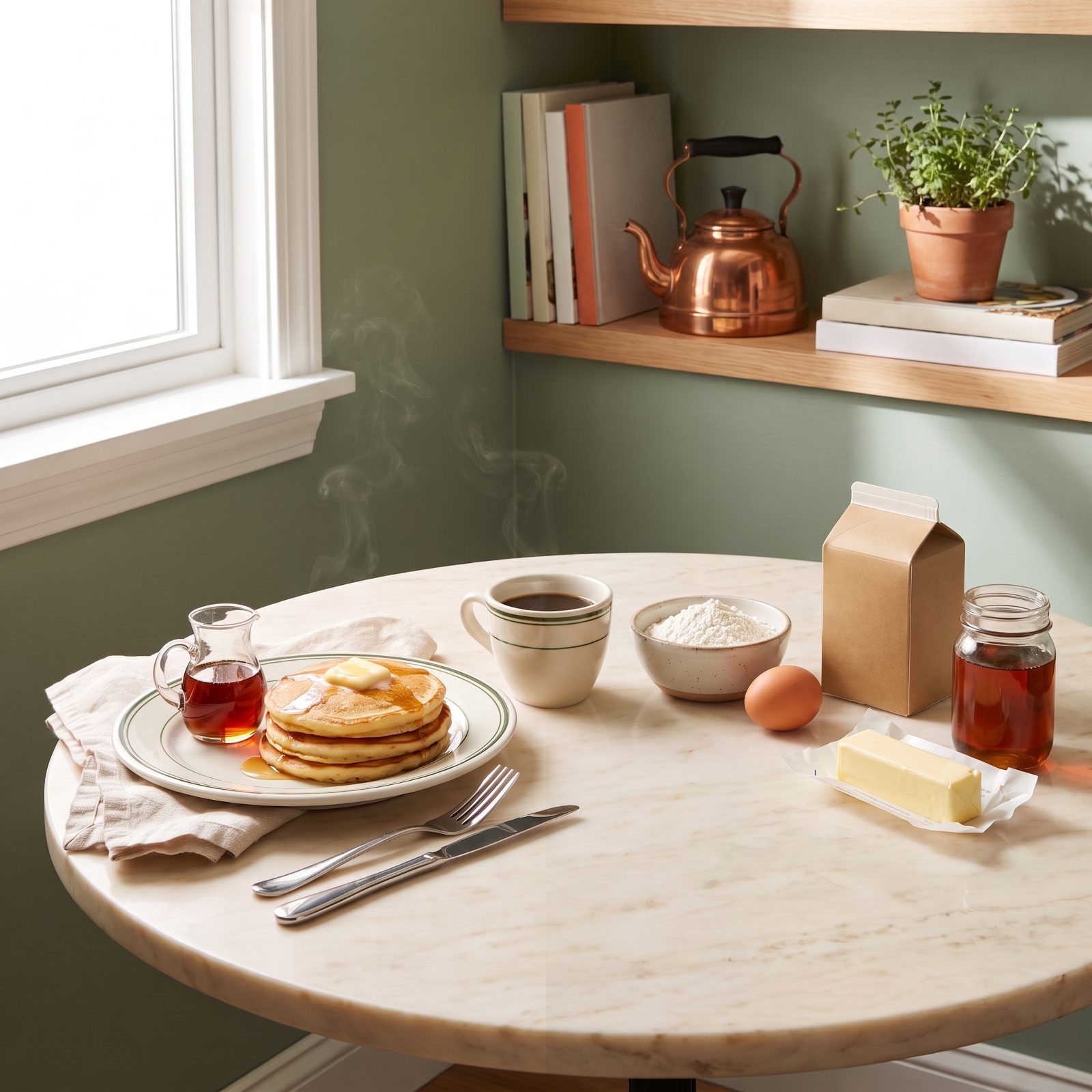 Buttermilk Pancakes: The Cheapest Batter in America, Marked Up the Most