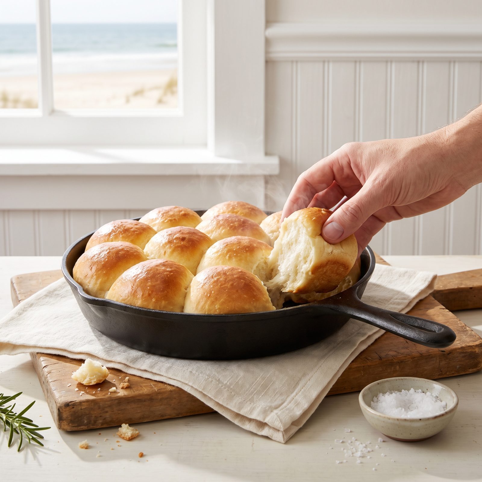 Buttery Pull-Apart Dinner Rolls That Never Make It to the Main Course