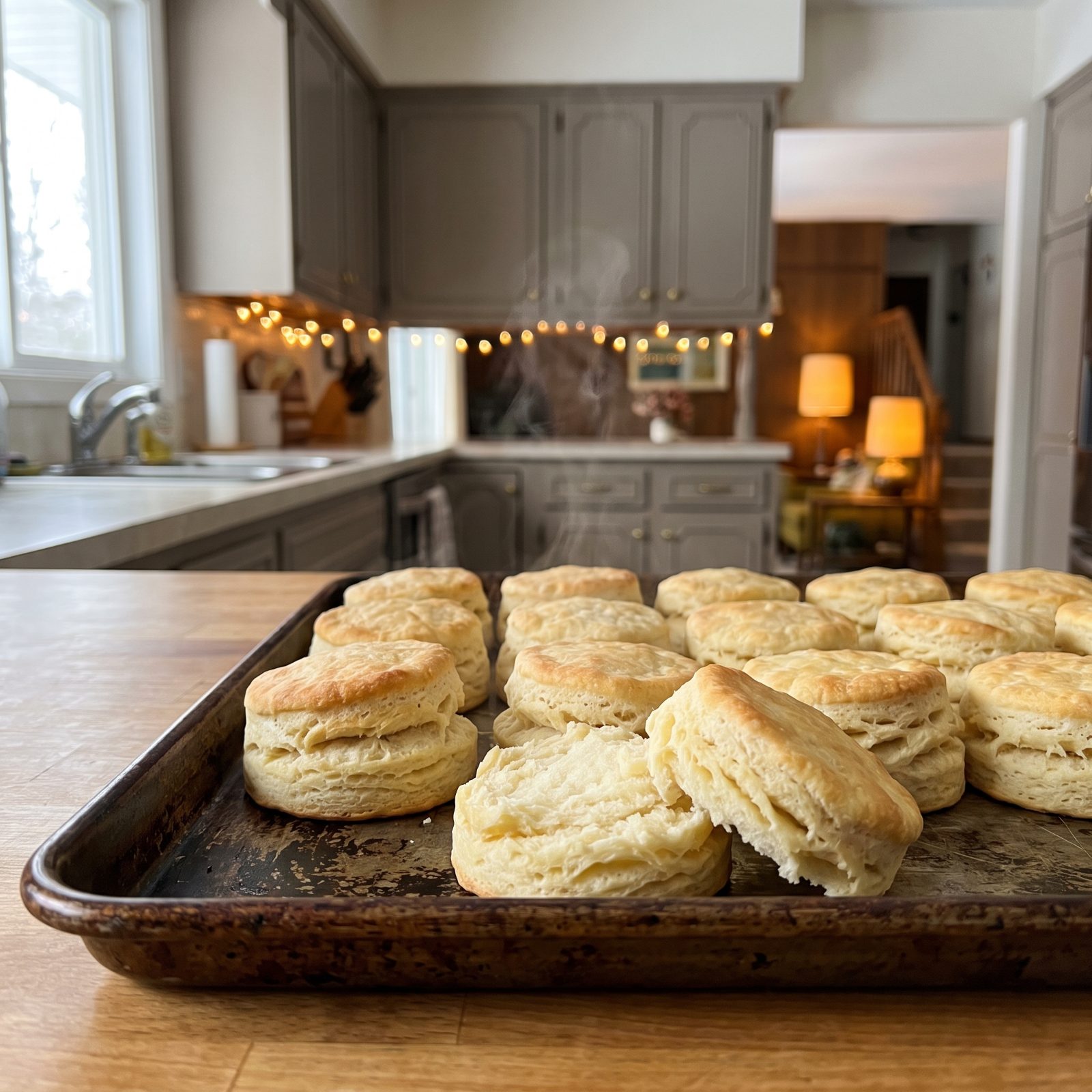 Canned Biscuits Served Straight From the Oven