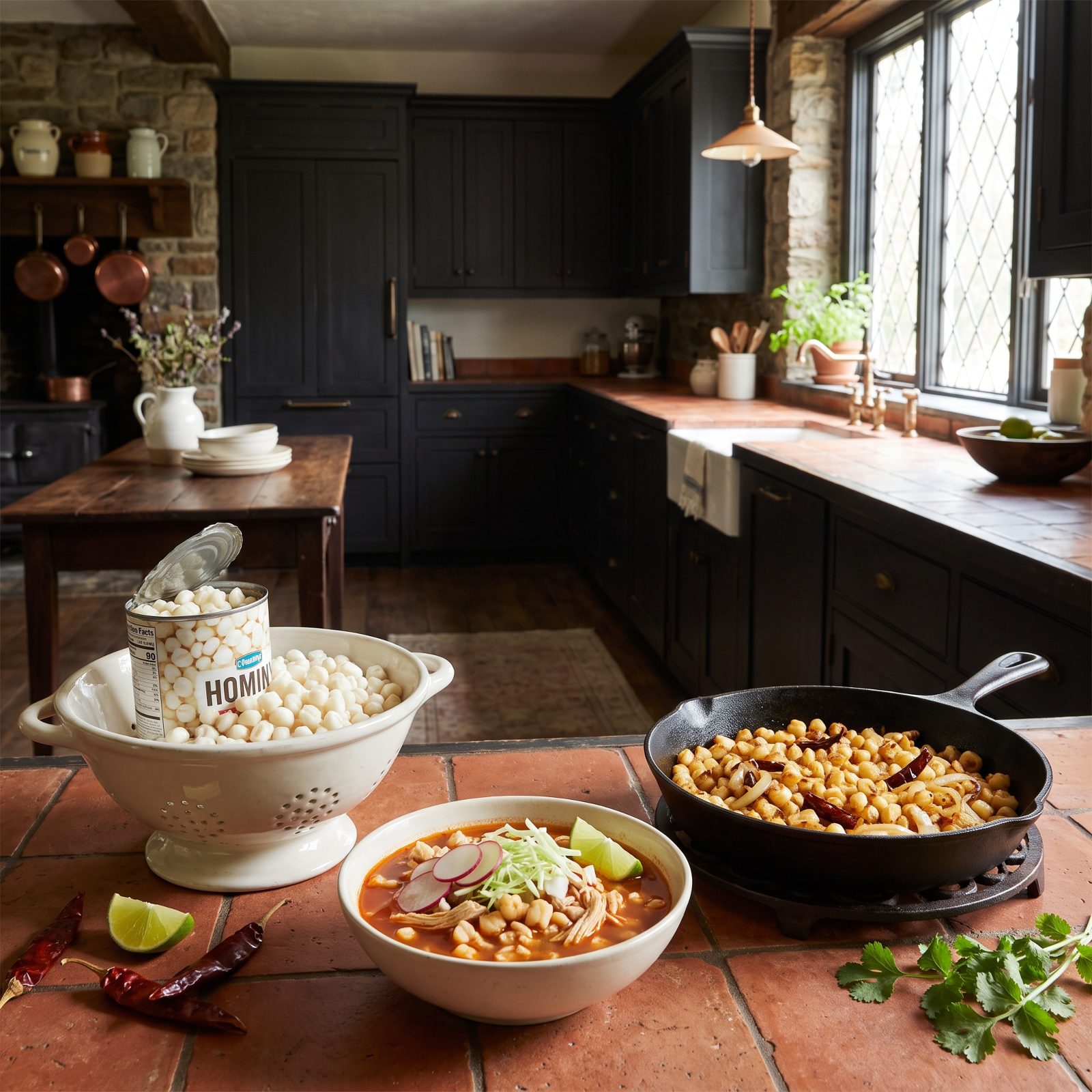 Canned Hominy for Hearty Soups and Skillet Meals
